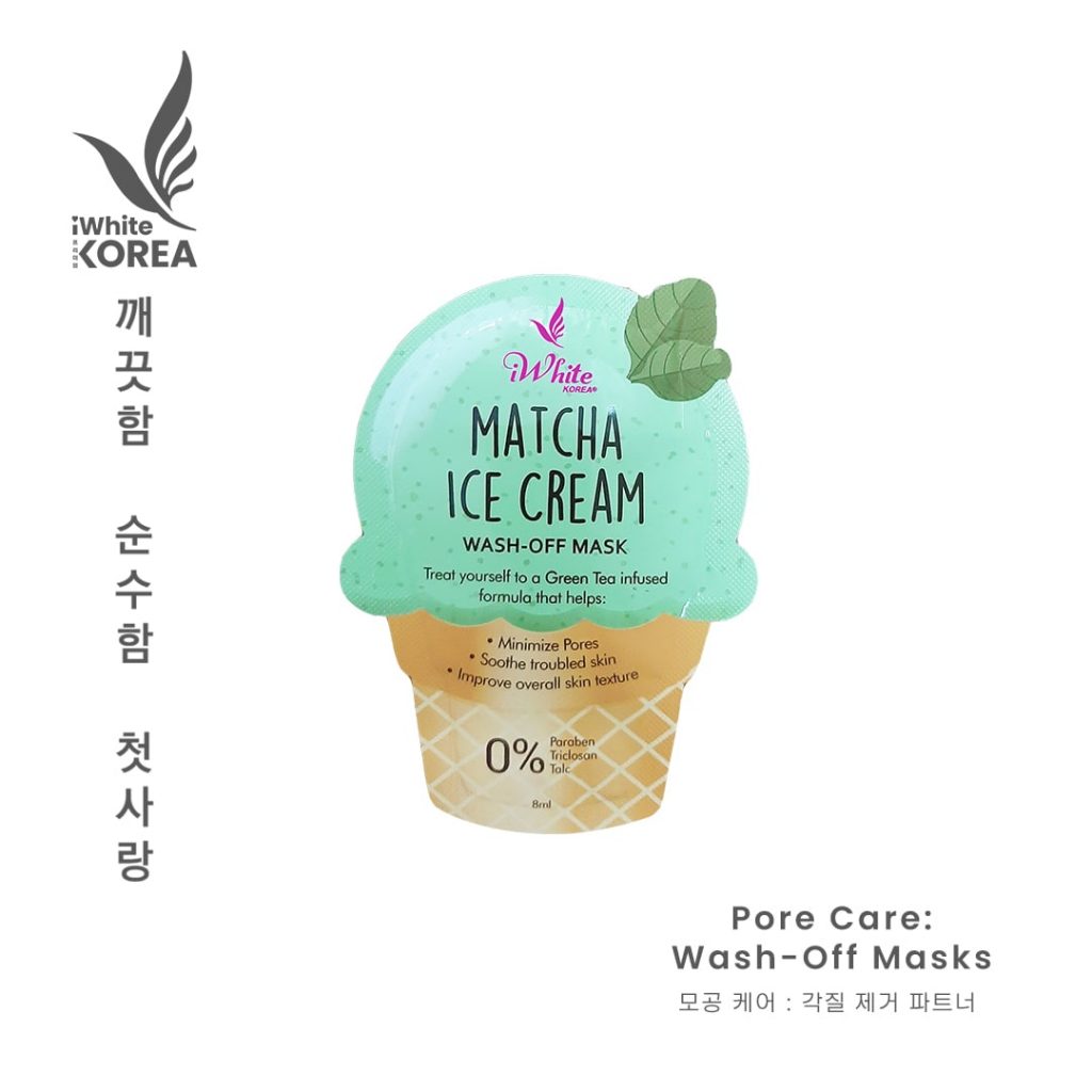 Matcha Ice Cream WashOff Mask The Original Korean Skin Care Your